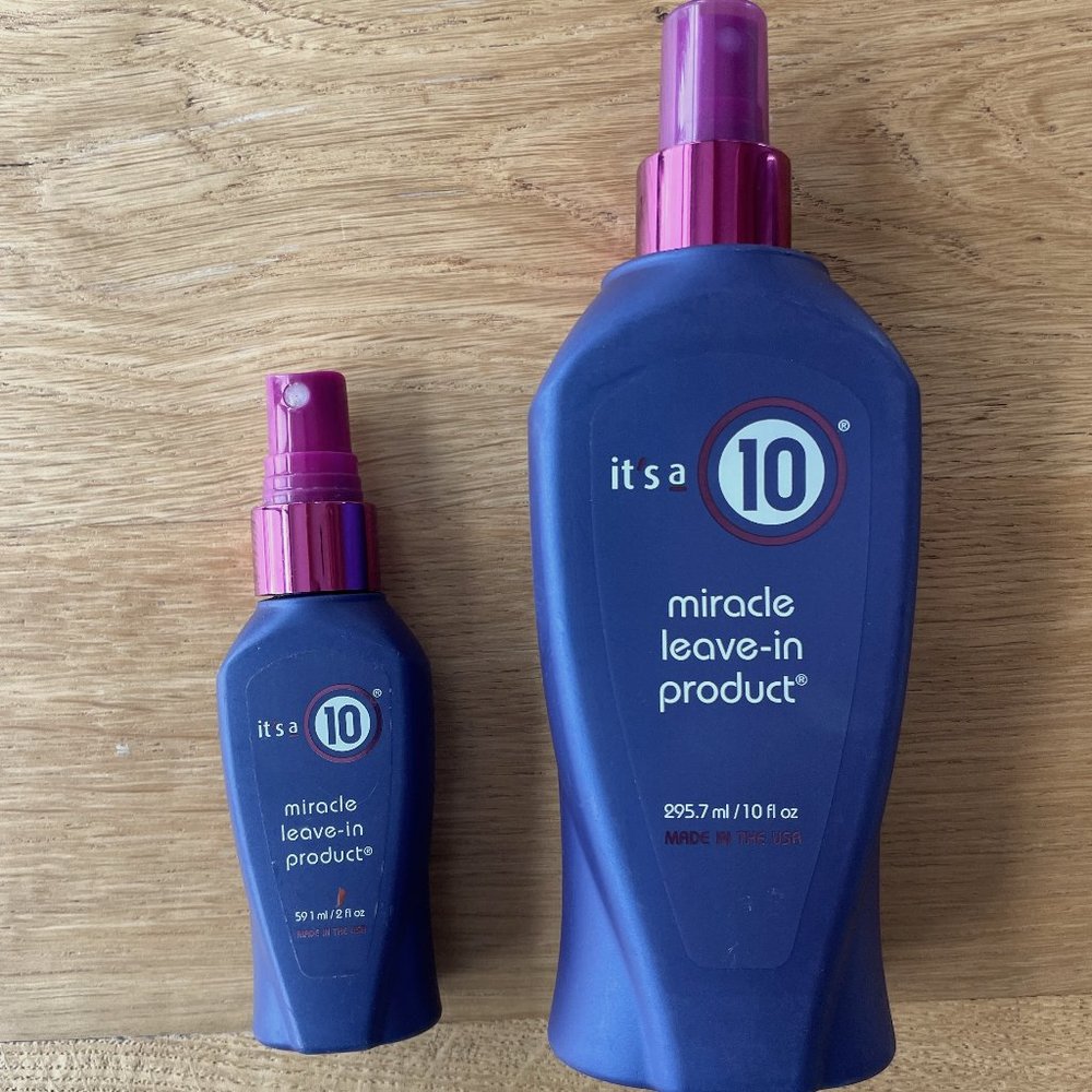 BRAND NEW It's a 10 Miracle Leave-In Product + BONUS Travel Size (used)